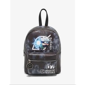 Naruto Shippuden Kakashi Hatake Chibi Mini Backpack Bioworld New With Tags NWT